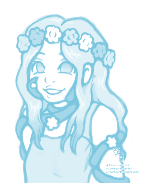 A Practice Sketch Of A Pinterest DTIYS! I Missed Digital Art So Much! ^_^