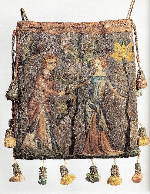Medieval purse, c. 1340 Paris
