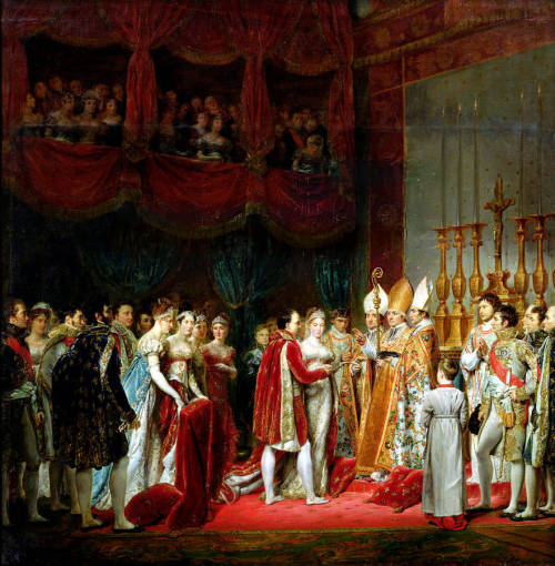 The Marriage of Napoleon and Marie Louise, by Georges Rouget. This depicts the wedding held in 