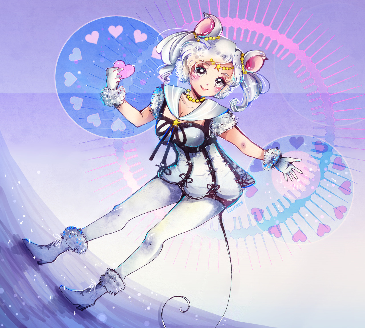 Iron Mouse from Sailor Moon I did for collab contest on deviantart! I ...