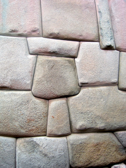 Incan Stone Wall, Cuzco, Peru, 2010.