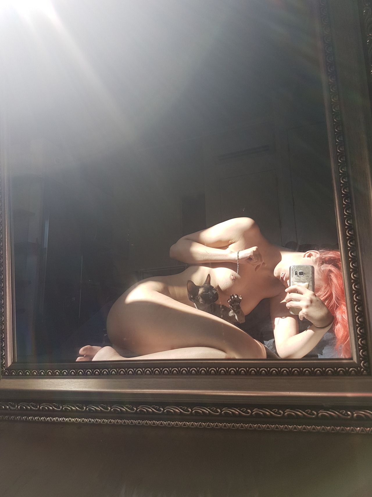kattastrophic-fae:  Little kittens napping in the sun.