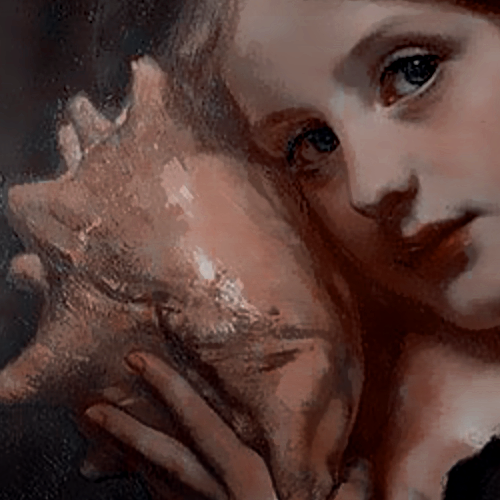 details art. sound of the sea,  karl gussow