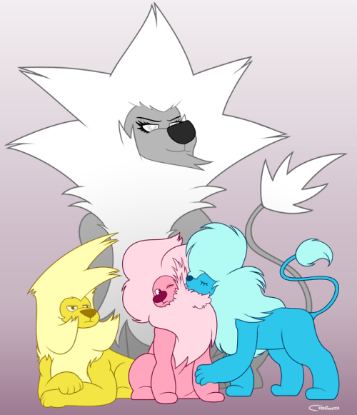 cybertoaster: Diamond Lions 3! The new episode was a pretty good excuse to finish the set! Enjoy! My Commissions are open! Click here if you’re interested! 