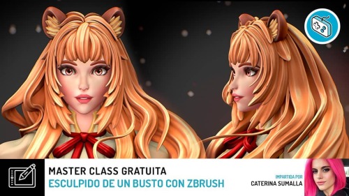 Master Class de esculpido de un busto con ZBrush Apúntate a esta Master Class gratuita impart