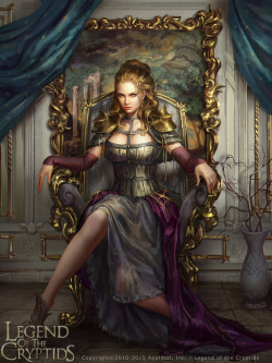 Art-Of-Cg-Girls:  Legend Of The Cryptids - Caella Reg. By Laura Sava 