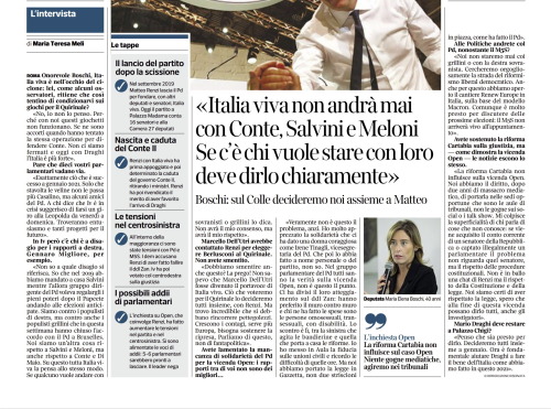 Corriere della Sera, 15 Novembre 2021