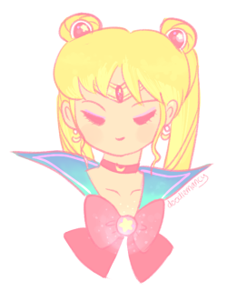 doodlemancy:  what if I just drew nothing but lazy sailor senshi headshots forever 