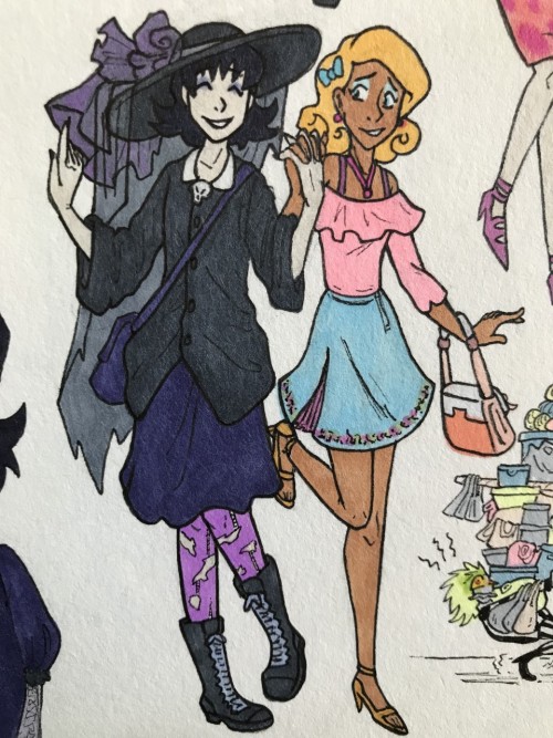 marquisedemasque: I really like the idea of Lydia and Clare from the cartoon moving past their diffe