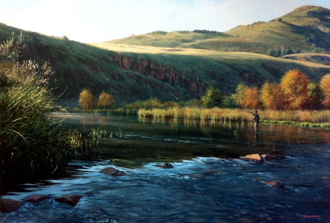 A Fly Fishing Woman