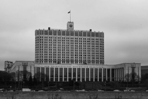 The Russian White House.The House of the Government of the Russian Federation, Russian: Дом Правит
