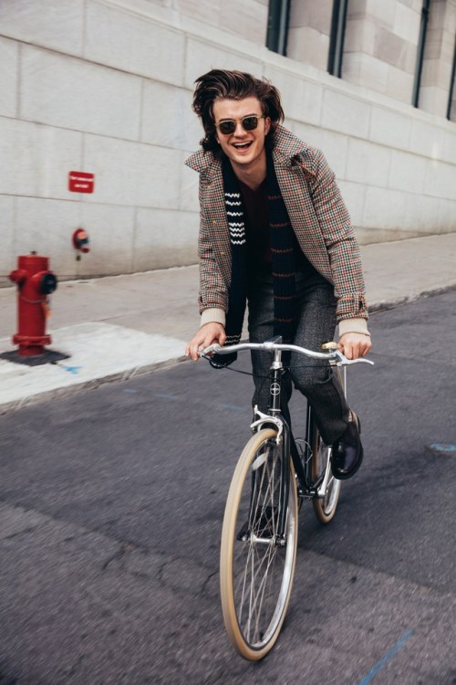 finehoney:Joe Keery for GQ styled by Kelly McCabe