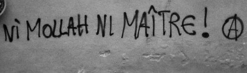 5 January 2017, Besançon, France: Graffiti in Solidarity with the Insurgents in Iran