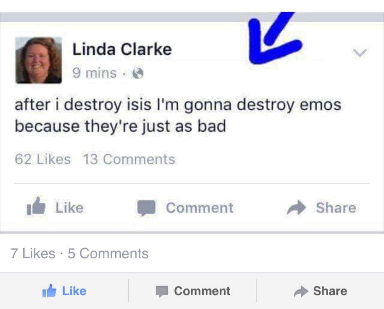 akoolguy:  it’s useless. linda has already marked you for death 