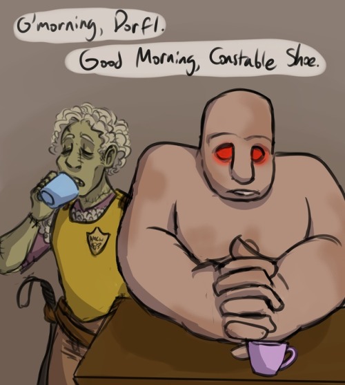 paragonrobits:subsequentibis:i reread feet of clay and got some serious Golem Feelings#and like!! 