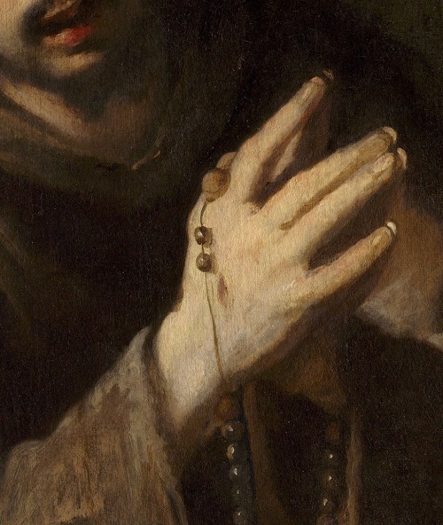BernardoStrozzi, Saint Francis in Prayer (1620-30), NGA D.C.