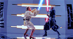 grahamewill:  Prequels + awesome lightsaber