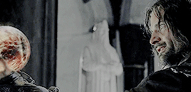  LOTR feelings » C ↳ We must walk open-eyed into [Sauron’s] trap, with courage,