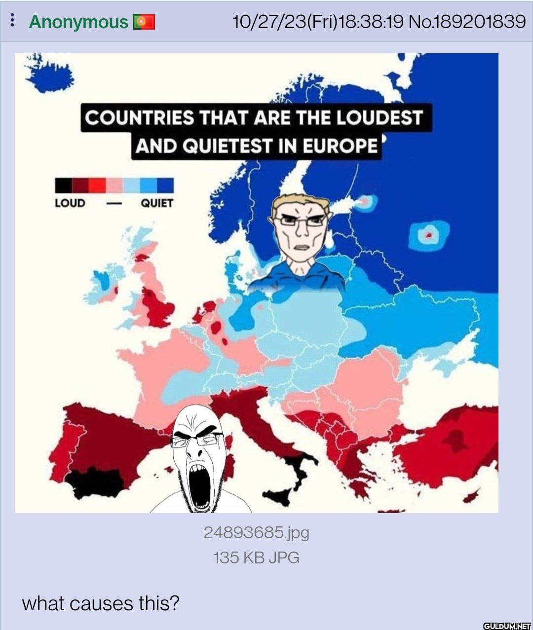 Anonymous LOUD COUNTRIES...