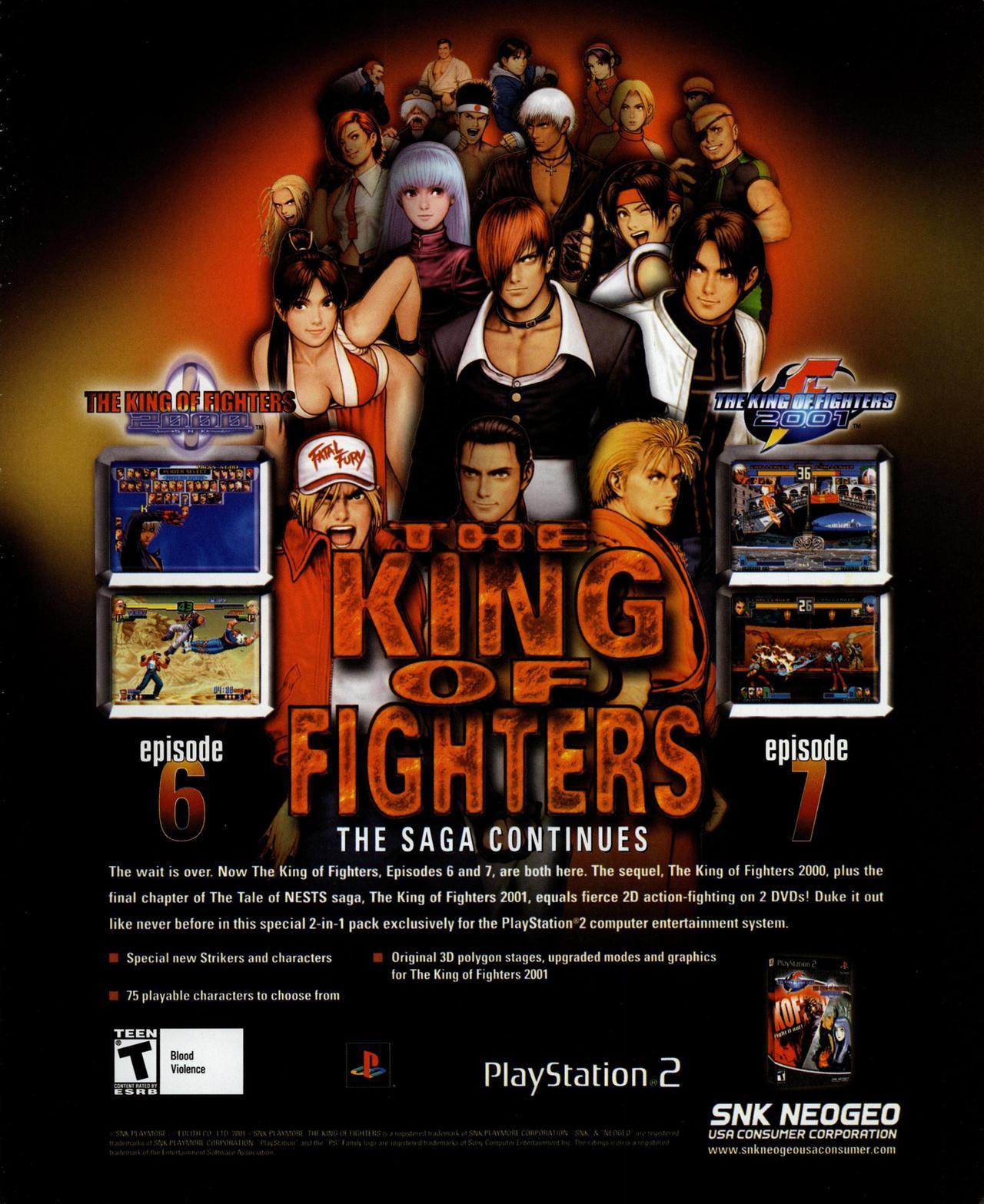 The King of Fighters 2002: Challenge to Ultimate Battle official  promotional image - MobyGames