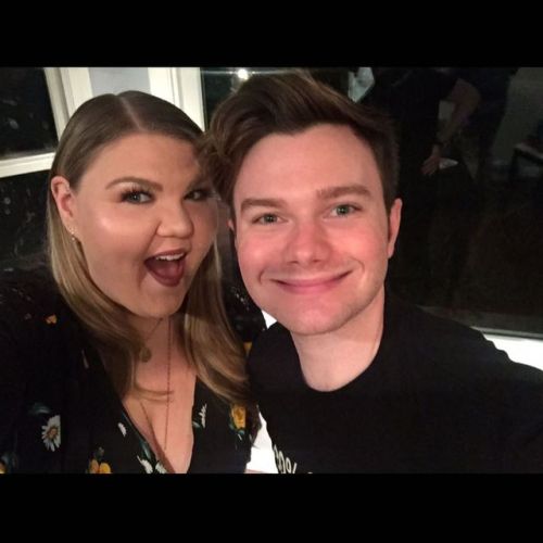 chriscolfernews: axemefink  Simply the best Happy birthday to my @chriscolfer! I love you with my wh