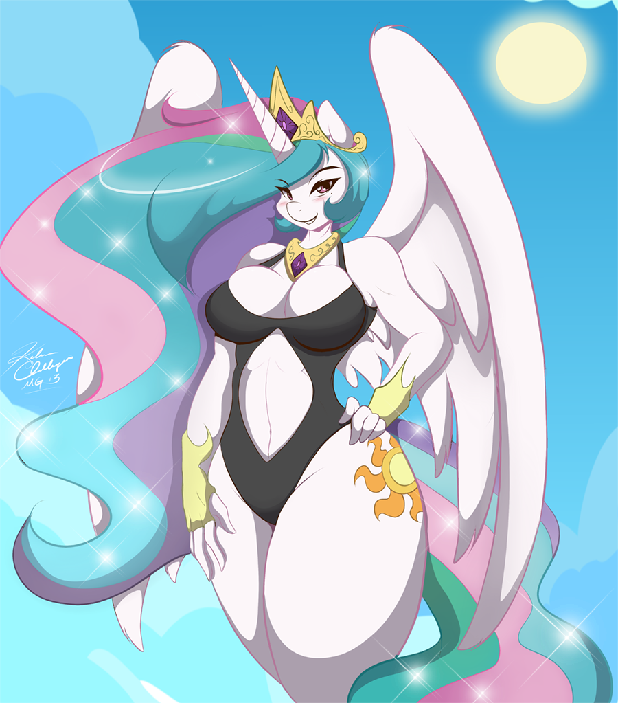 mastergodai:  #SwimsuitSunday is going to the ponies of #MLP. Check out more of my