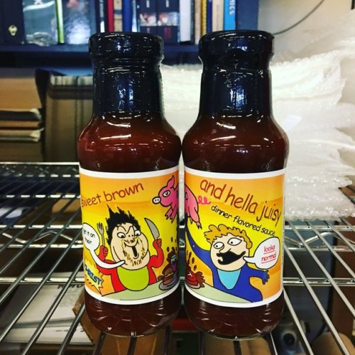 neophyte-redglare: homestuck-info: a look at the SBAHJ BBQ Sauce, soon to be shipped to backers of t