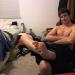 bestmalefeetfoot: Try using balls that have been played with! Looks more authentic