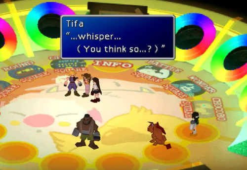 Aerti friendship!#tifa stan clubThe thought of Tifa going to Aeris for advice is just really endeari