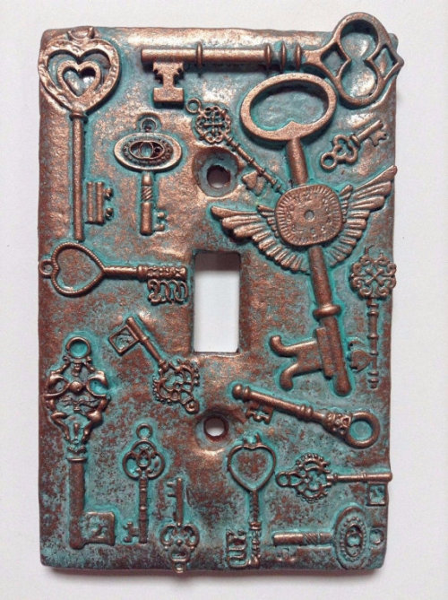 XXX geekstudio:Patina Light Switch Covers by photo
