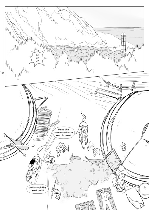 amazonomachycomic:Third Chapter - p. 1.Your reminder that a new chapter began. =)
