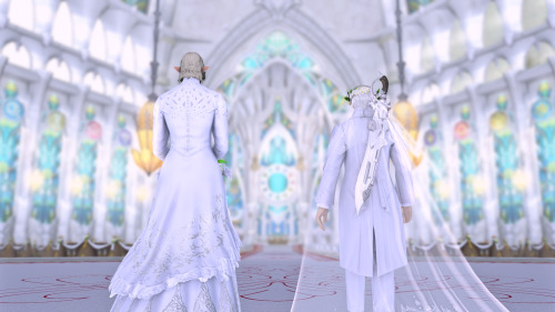 saveeulmore: The Wedding of Thancred &amp; Urianger – pt.ii(Thanc Water &amp; Urianger