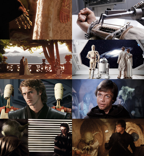 tatooineknights:Anakin & Luke: The Skywalker Saga