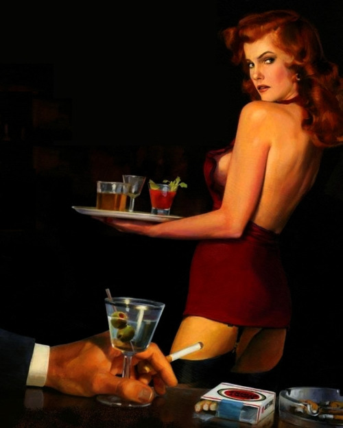 Cocktail Waitress by James M. CainCover by Michael Koelsch