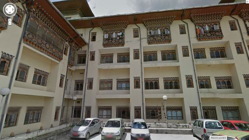 streetview-snapshots: JIgme Dorji Wangchuck National Referral Hospital, Thimpu