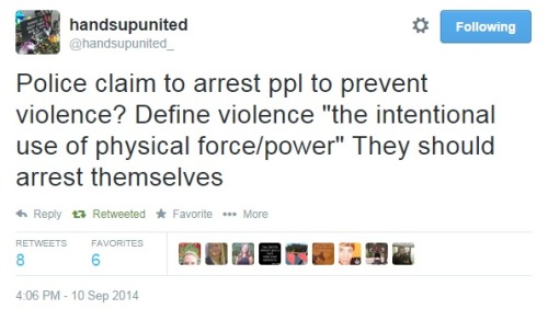 iwriteaboutfeminism:Police become aggressive with protesters at highway shutdown.Part 3.