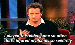 generalofchaos:  hysazu:  ouyangdan:  omg he’s one of us.  Matthew Perry, you are