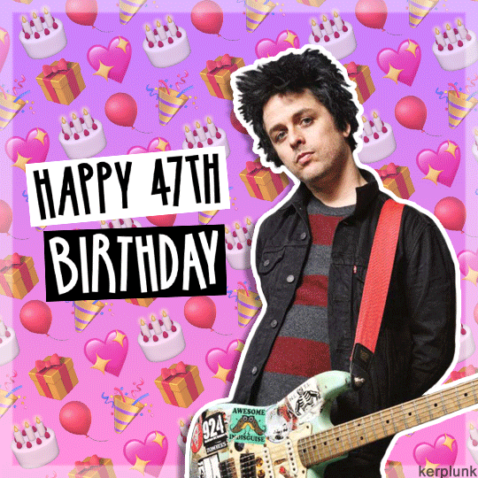 Happy 47th Birthday, Billie Joe!