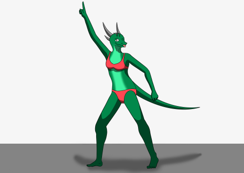 “Wait for me!” Emerald wastes no time stripping down to pinkish-red undies, doing disco moves. She’s getting into it, giving playful winks to her siblings as well. (Also, bonus glitter undies to rock the night with) https://www.youtube.c