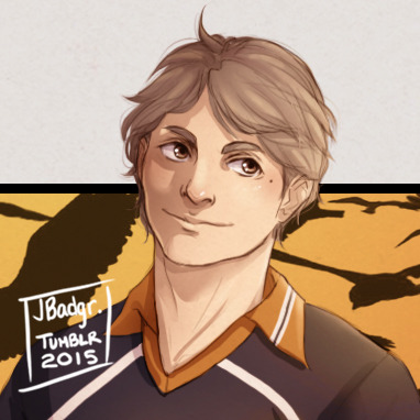 jbadgr:  Haikyuu!! Series: #5 Suga and Daichi Artist: JBadgr___________________________The next grouping in my HQ series: Momma and Poppa Kurasuno! I fell in love with Daichi even more after Ch. 149— that widdle muffin~~Tanaka and his big sis next?