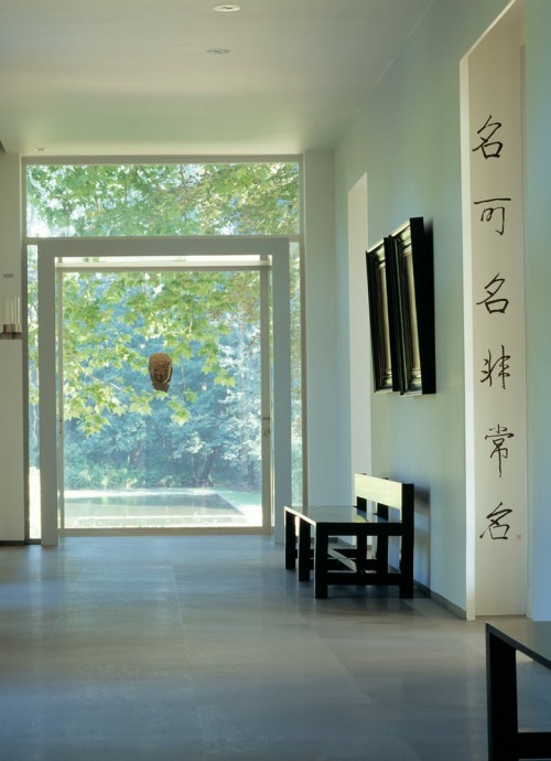  Groenhoven Castle (residence) in Malderen in collaboration with Phillipe Samyn, 1998 Interior desig