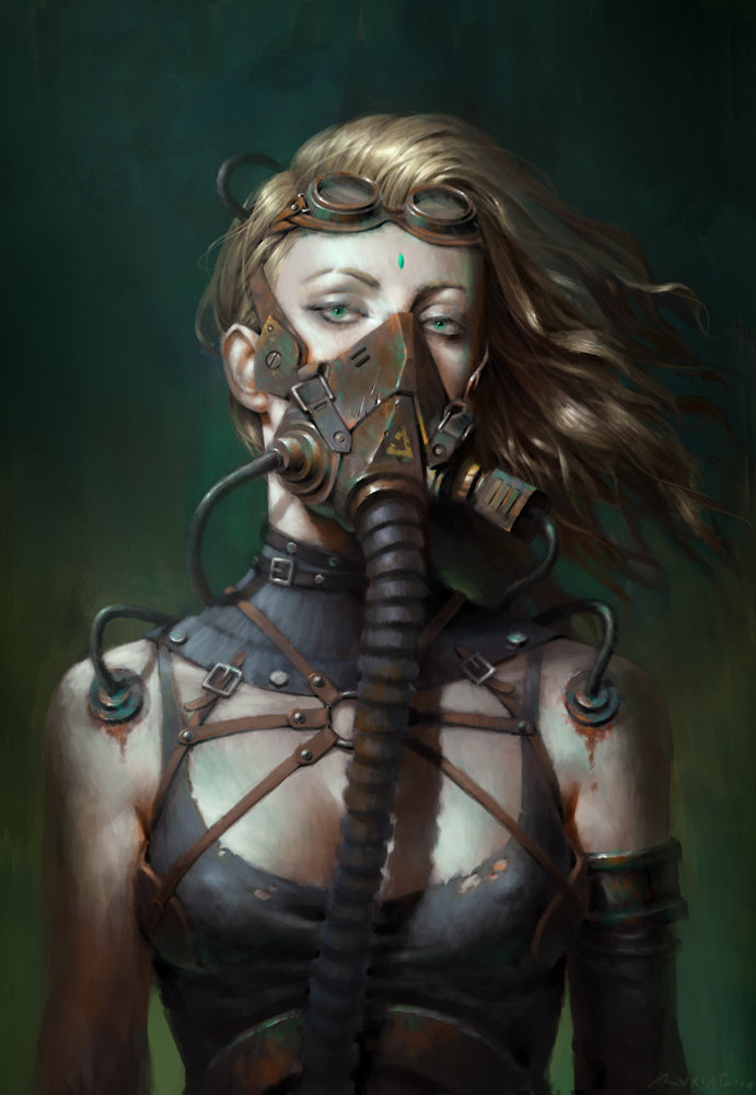 senseorsensuality:  Steam Girl by Ruxing Gao