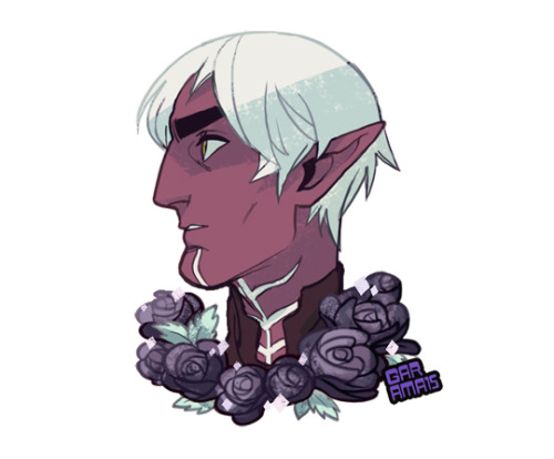 garama: Sticker version of the Fenris sketch I posted some time ago.