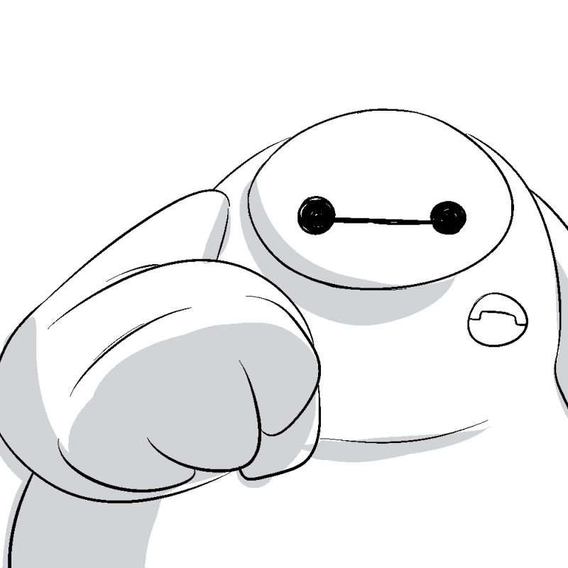 imaginashon:Baymax giving you a fist bump.If you did not fall in love with him shame