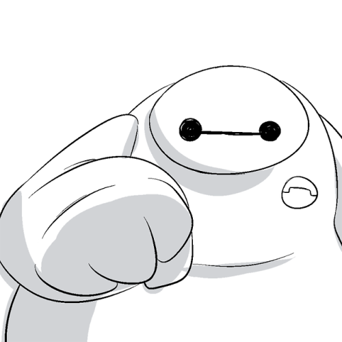 imaginashon: Baymax giving you a fist bump. If you did not fall in love with him shame on you