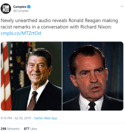 iamrushin:  bonkai-diaries:  REAGAN WAS A