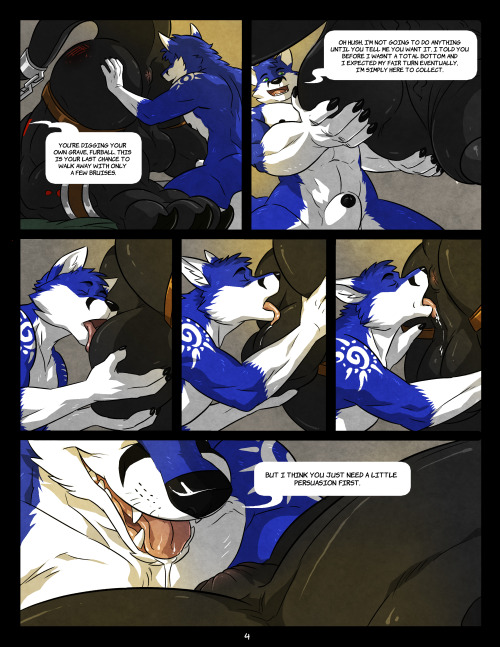 homodracofilo:howlinmadness90:Black and Blue By  WFAI have a feeling there’s more, i hope I’m right XDThis is the best thing ever, there has to be more!