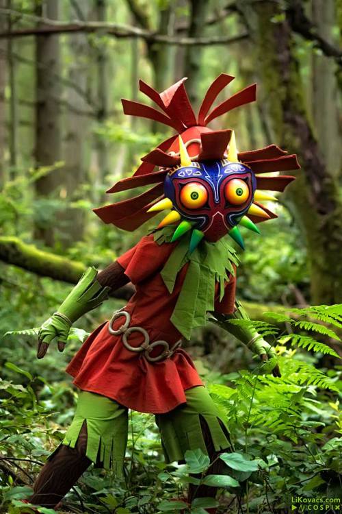 li-kovacs: Majora’s Mask and Skull Kid. I’ve made two Majora’s Masks earlier this year, one commissi