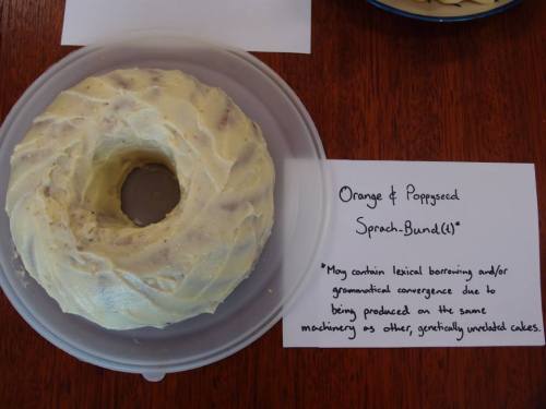aknightowl: allthingslinguistic: superlinguo: After the success of last year’s “bake you
