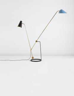 moodboardmix:  Pierre Guariche “Equilibrium” Floor Lamp, circa 1951.Manufactured by Disderot, France.